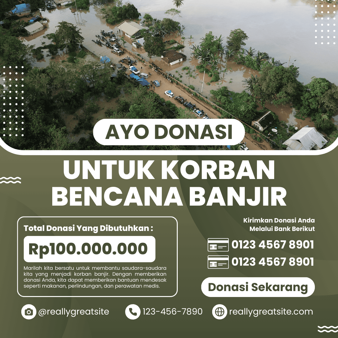 Bantu Korban Banjir Bandang Sumatra Barat
